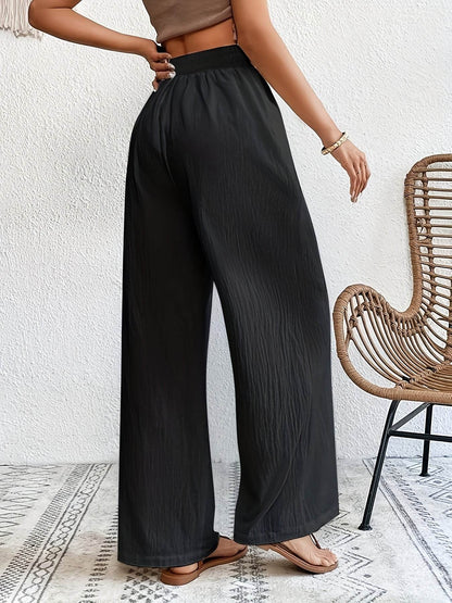 Elegant Linen WideLeg Pants Middle East Comfort - Buy Center US