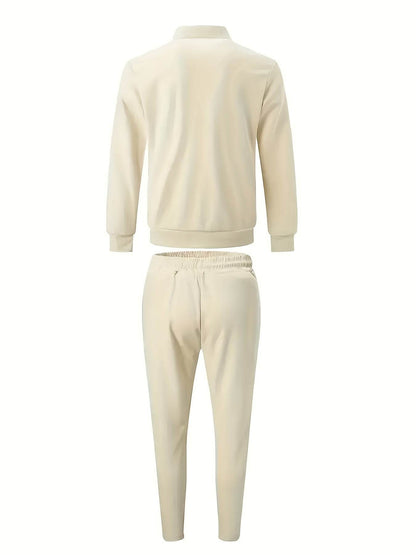 Men's Lightweight Waffle Long Sleeve & Pants Set - Breathable Outdoor Attire - Buy Center US