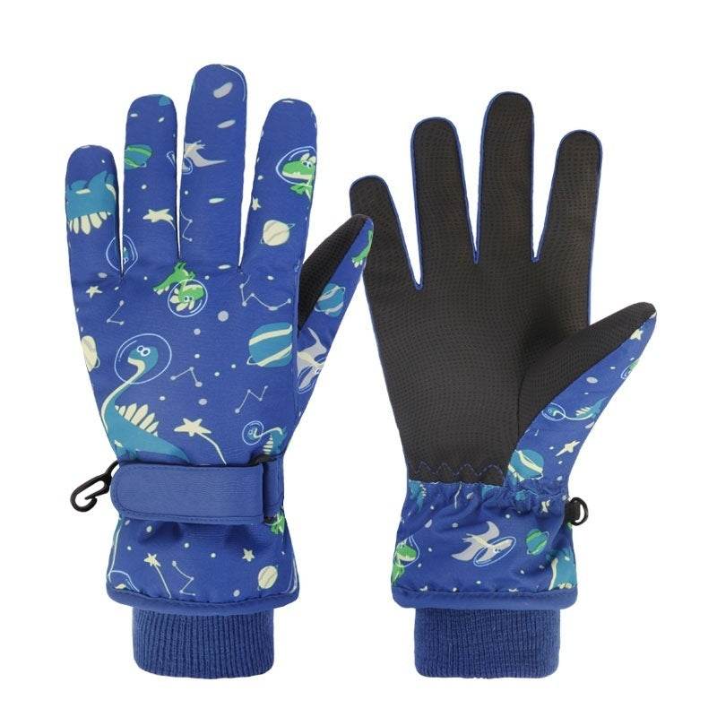 Buycenter Children's Skiing Gloves - Thickened Fleece for Maximum Warmth - Buy Center US