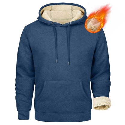Buycenter Casual Cashmere Hoodie Cardigan - Slim Fit, Long Sleeve, 10 Colors - Buy Center US