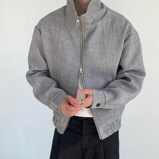 Buycenter Autumn Citywalk Jacket - Minimalist Loose Fit for Couples - Buy Center US