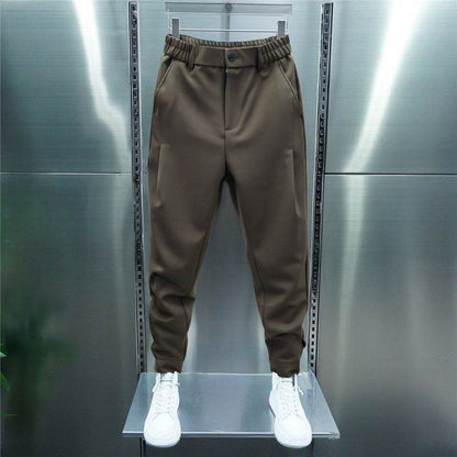 Loose Tapered Harem Cropped Pants - Casual Korean Style for Teens - Buy Center US
