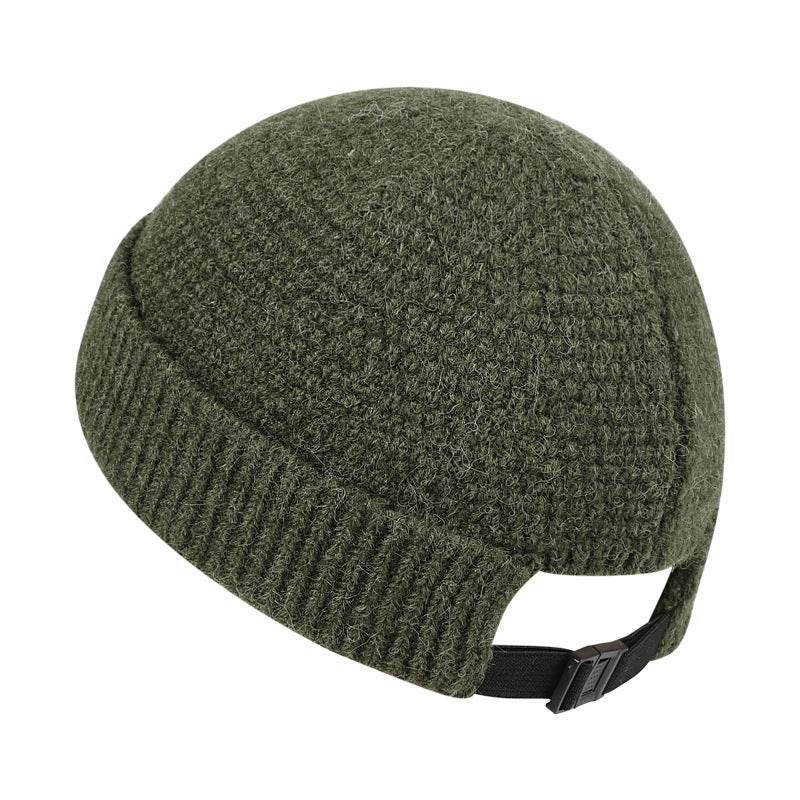 Buycenter Warm Knitted Woolen Cap - Adjustable Winter Beanie Hat - Buy Center US