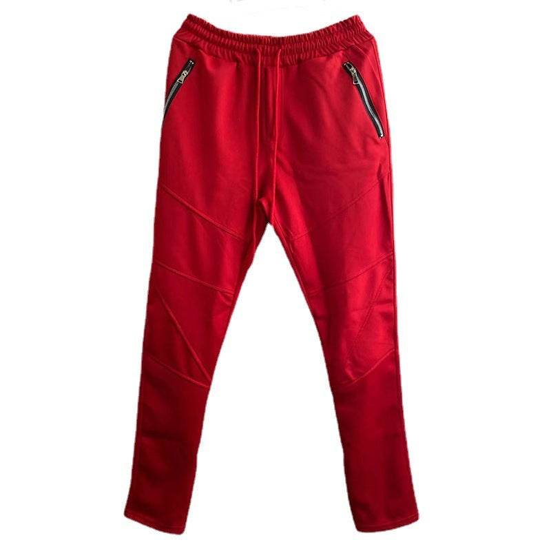Buycenter Men's Korean Ankle Banded Pants - Super Stretch Slim Fit - Buy Center US