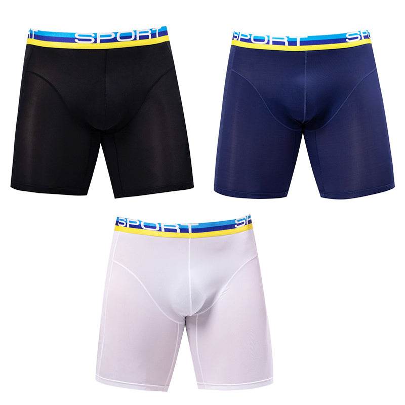 Buycenter Anti-Wear Ice Silk Running Underwear - Quick Dry, Breathable Fabric - Buy Center US