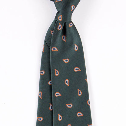 Buycenter Vintage Style Men's Tie - Jacquard Silk, 9cm Wide Design - Buy Center US