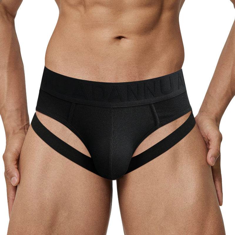 Buycenter Men's Cotton Low Waist Briefs - Breathable Double Strap Style - Buy Center US