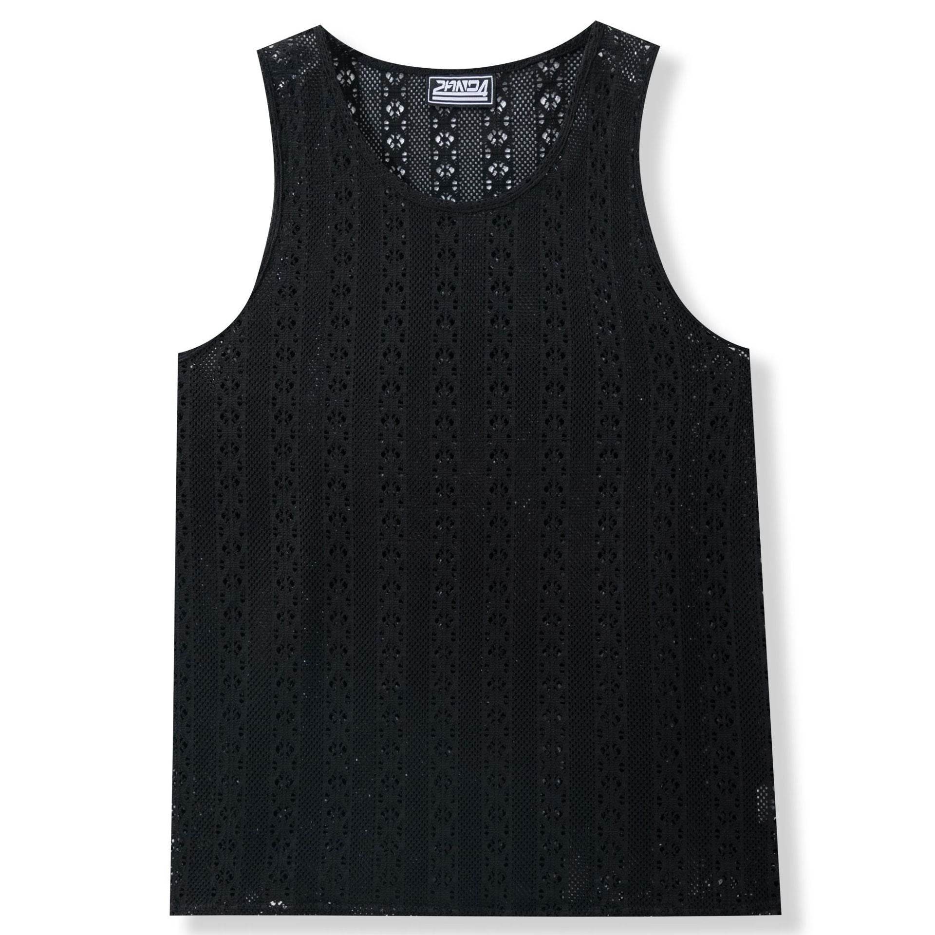 Casual Round Neck Beach Vest - Loose Fit for Summer Style - Buy Center US