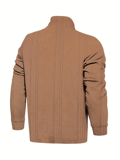 Men's Casual Sports Suit - Color Block Design, Comfortable & Breathable Fabric - Buy Center US