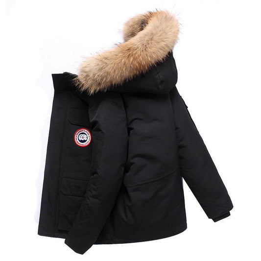 Buycenter Winter Men's Mid-length Coat - Warm Outdoor Jacket in 6 Colors - Buy Center US