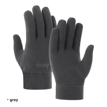 Warm Polar Fleece Gloves - Stylish & Thick for Winter Riding - Buy Center US