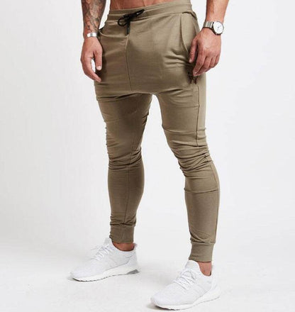 Buycenter Casual Gym Pants for Men - Lightweight Cotton, Perfect for Running - Buy Center US