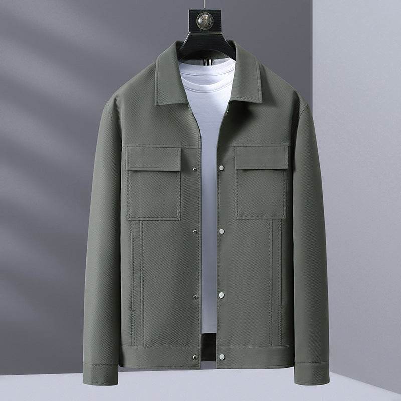Buycenter Casual Polo Collar Top - Spring/Fall Solid Color for Youth - Buy Center US