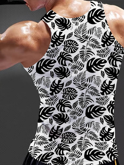 Trendy Men's Casual Tie-Dye Tank Top - Comfortable Summer Fashion - Buy Center US