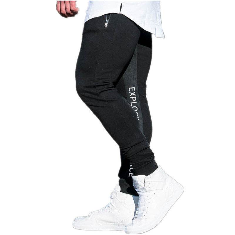 Buycenter Men's Slim Casual Sports Pants - Cotton for Fitness & Leisure - Buy Center US