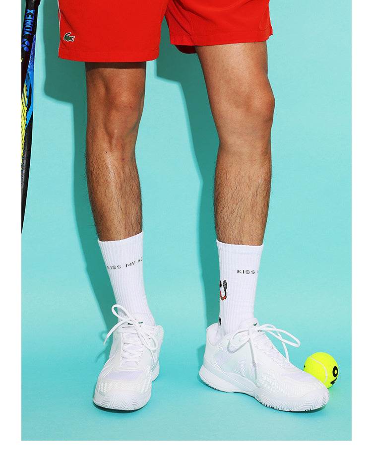 Buycenter Athletic Socks - Serve Pattern Mid-Calf for Men & Women - Buy Center US