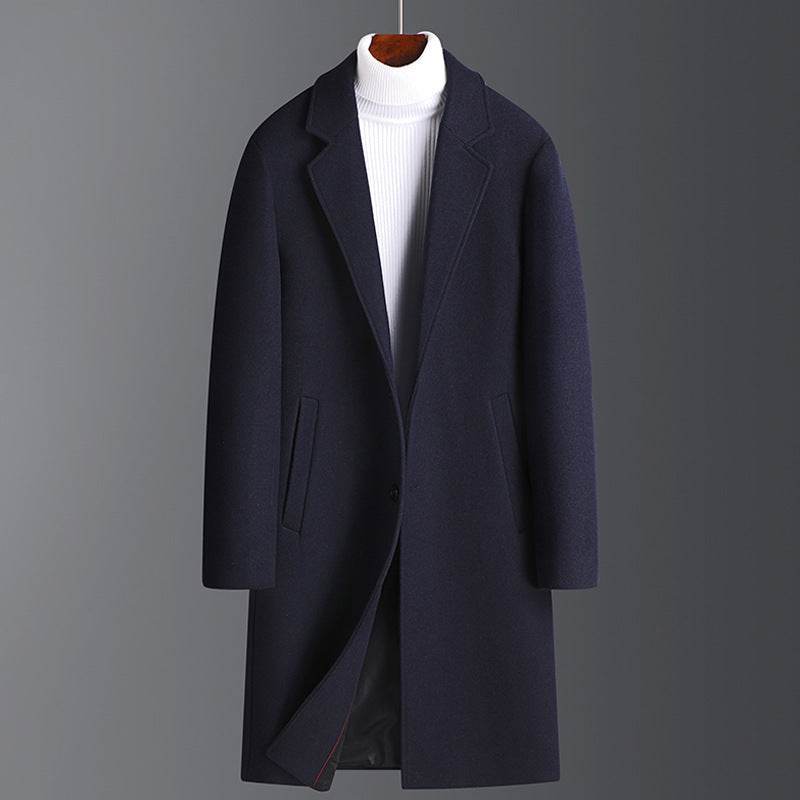 Buycenter Korean Style Wool Coat - Thickened Velvet for Winter Warmth - Buy Center US