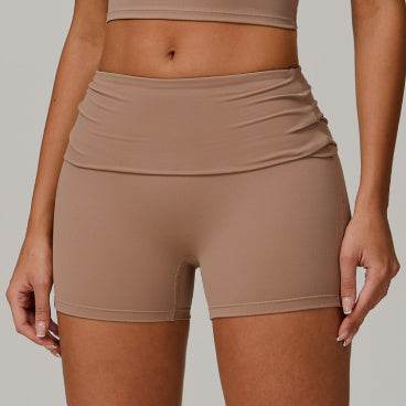 Women's High-Waist Quick-Drying Yoga Shorts - Eco-Friendly Fabric - Buy Center US