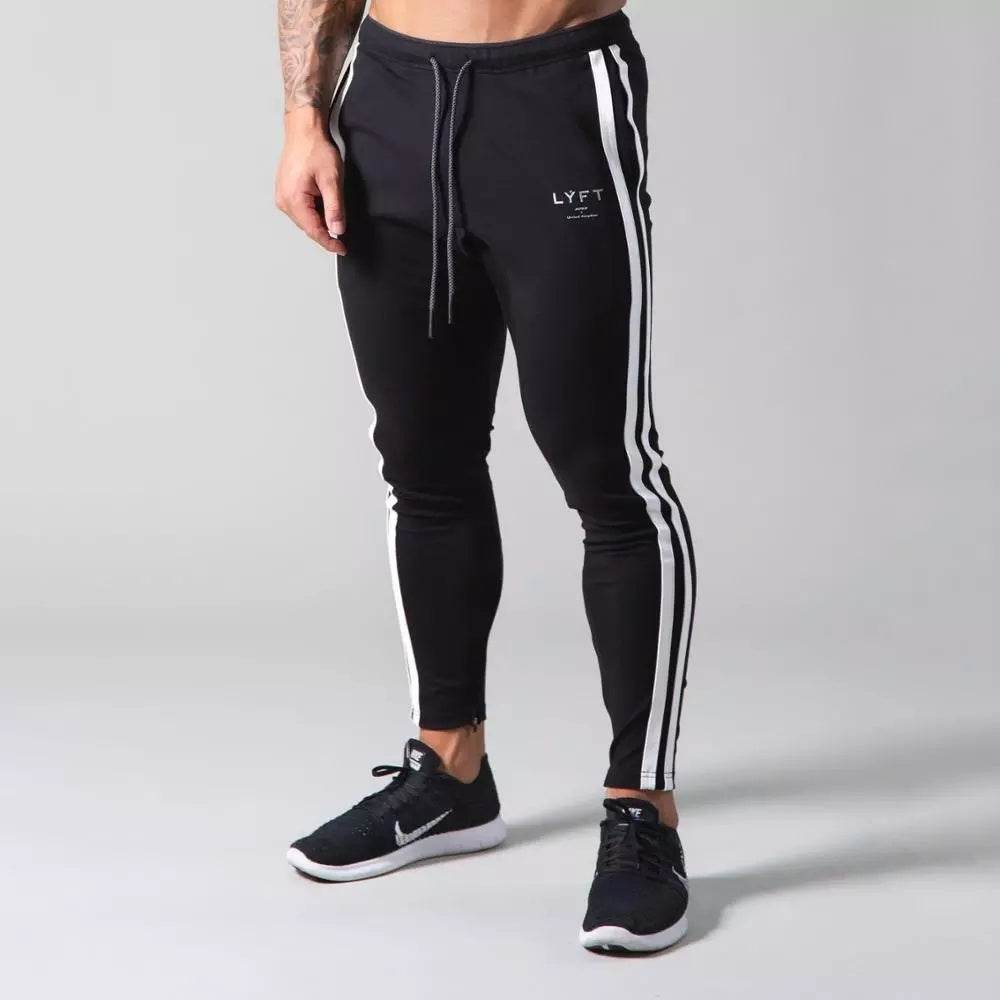 Buycenter Men's Running Sweatpants - Stretch Cotton for Fitness & Leisure - Buy Center US