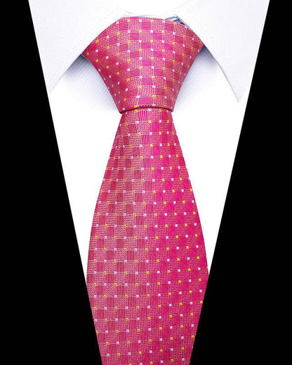 Buycenter 8cm Striped Tie - High-Quality Polyester for Professional Styling - Buy Center US