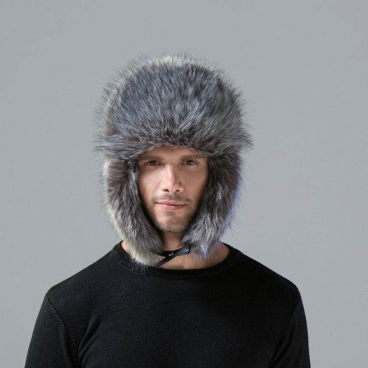 Korean Style Fox Fur Hat for Women - Warm Winter Beanie for All - Buy Center US