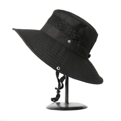 Men's Sun Outdoor Fishing Hat - UV Proof Wide Brim Bucket Cap - Buy Center US