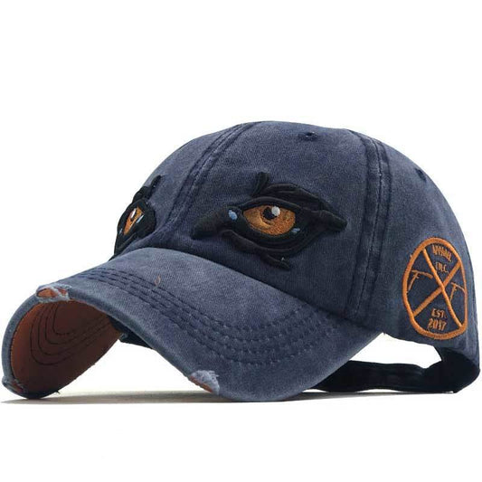 Cross Border Embroidered Baseball Cap - Sun Proof & Ventilated for Summer - Buy Center US