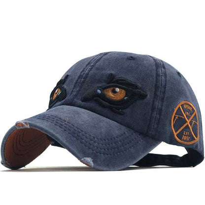 Cross Border Embroidered Baseball Cap - Sun Proof & Ventilated for Summer - Buy Center US