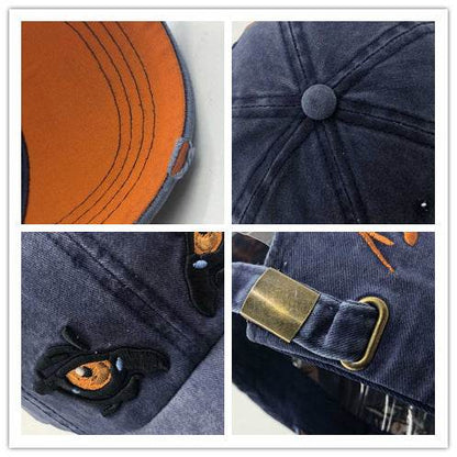 Cross Border Embroidered Baseball Cap - Sun Proof & Ventilated for Summer - Buy Center US