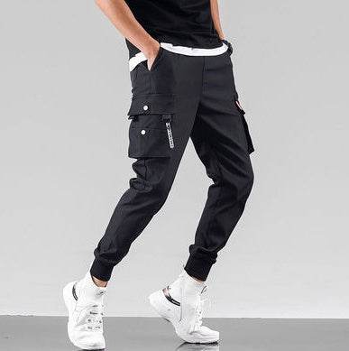 Trendy Men's Casual Overalls - Buycenter Cotton Pants for All Seasons - Buy Center US