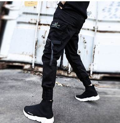 Trendy Men's Casual Overalls - Buycenter Cotton Pants for All Seasons - Buy Center US