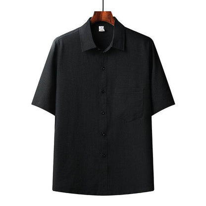 Buycenter Summer Ice Cotton Short-Sleeved Shirt Set - Comfortable & Stylish - Buy Center US