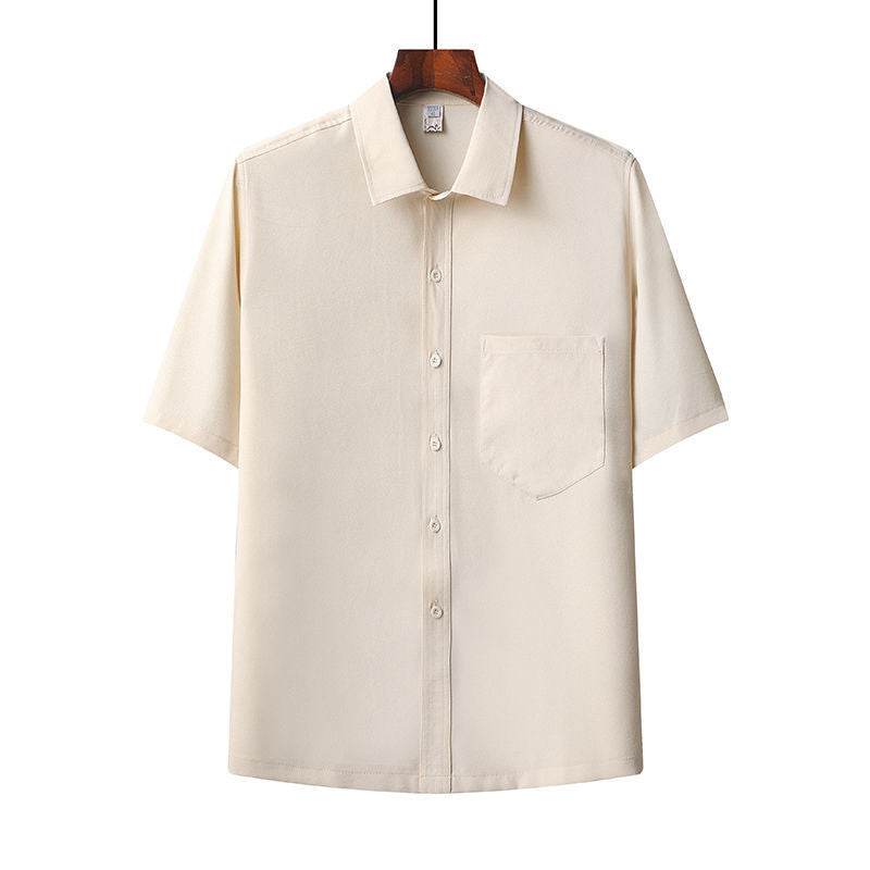 Buycenter Summer Ice Cotton Short-Sleeved Shirt Set - Comfortable & Stylish - Buy Center US