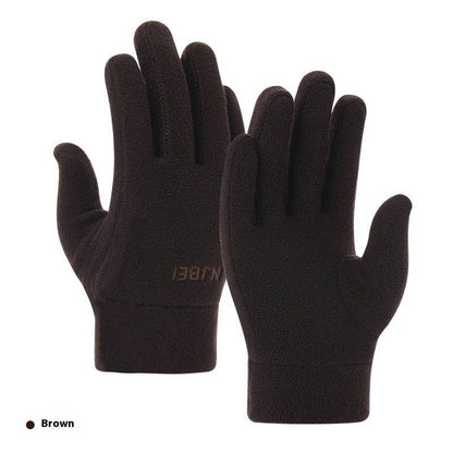 Warm Polar Fleece Gloves - Stylish & Thick for Winter Riding - Buy Center US