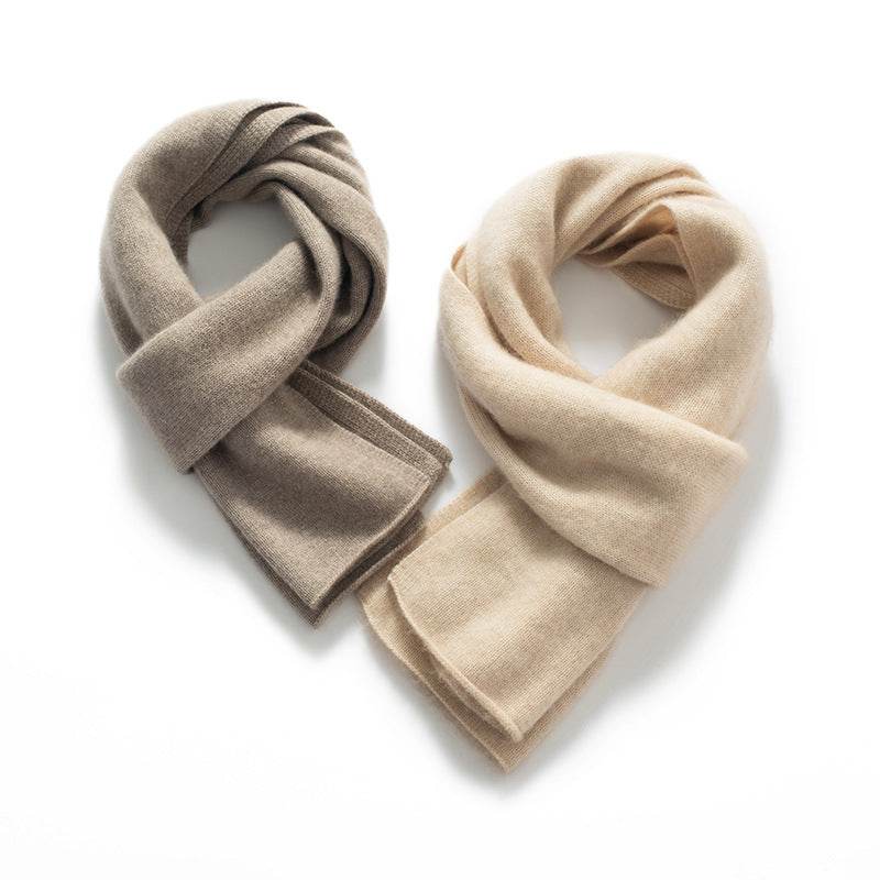 Buycenter Cashmere Scarf - Warm Wool Scarf for Men & Women, 150x26 cm - Buy Center US