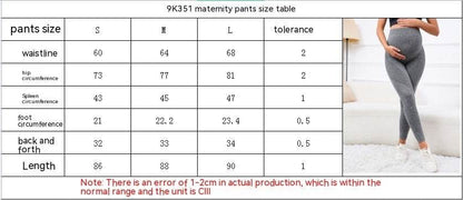High Waist Pregnancy Yoga Pants - 3D Belly Support in Soft Fabrics - Buy Center US