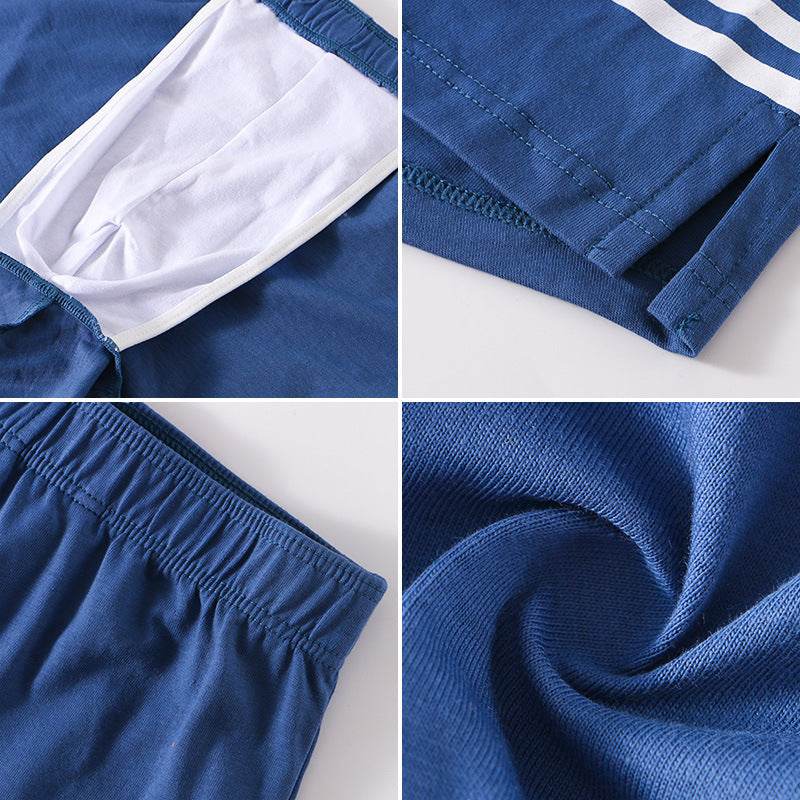 Buycenter Men's Cotton Boxer Underwear - Breathable, Large Size Options - Buy Center US