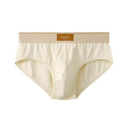 Buycenter Men's Loose Cotton Briefs - Breathable Mid Waist Fashion - Buy Center US