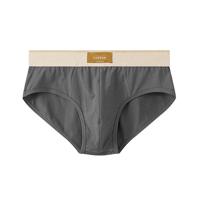 Buycenter Men's Loose Cotton Briefs - Breathable Mid Waist Fashion - Buy Center US
