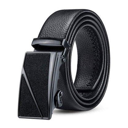 Buycenter Black Bales Catch Men's Belt - Versatile Electroplated Design - Buy Center US