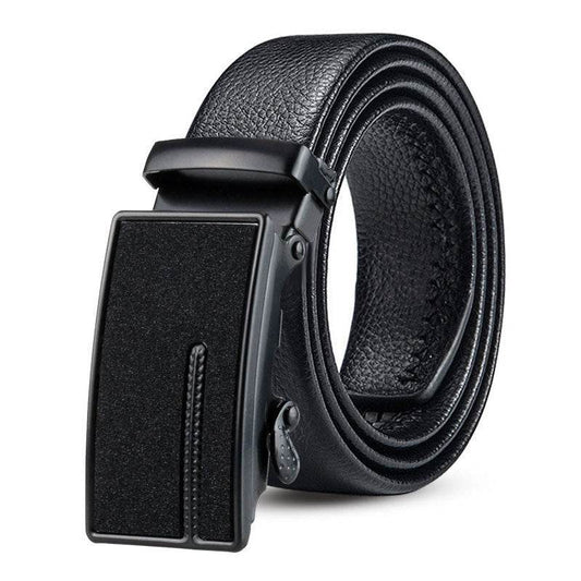 Buycenter Black Bales Catch Men's Belt - Versatile Electroplated Design - Buy Center US