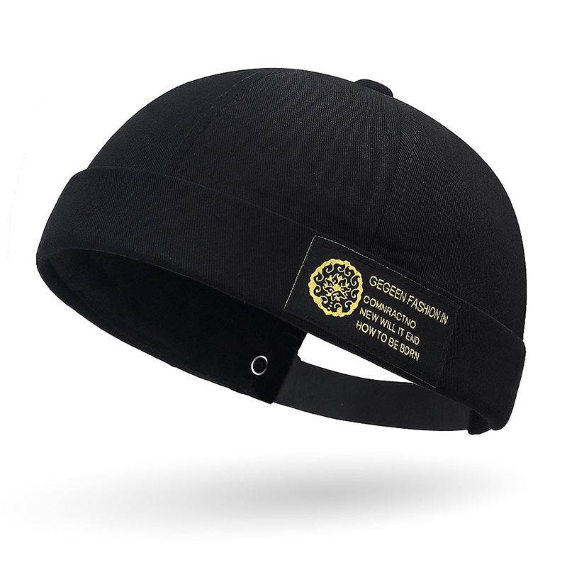 Skullcap Men's Beanie with Side Embroidery - Adjustable & Breathable - Buy Center US