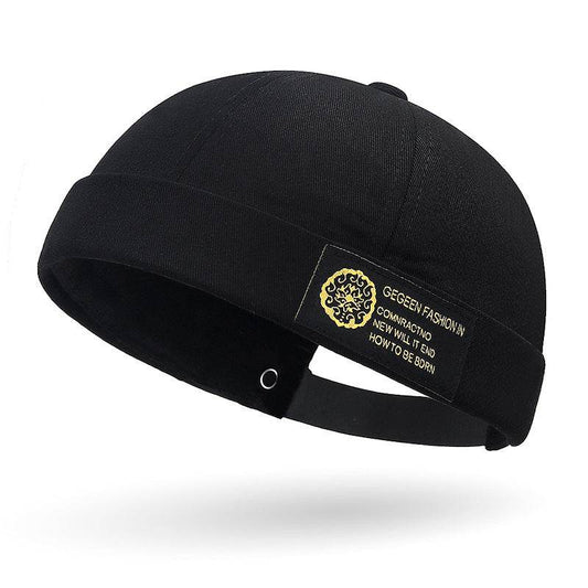 Skullcap Men's Beanie with Side Embroidery - Adjustable & Breathable - Buy Center US