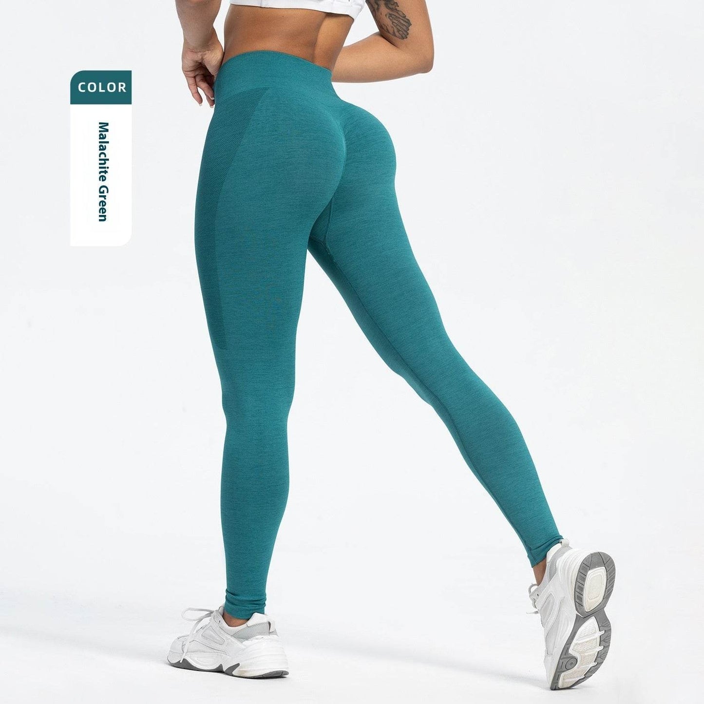Women's High Waist Yoga Pants - Seamless Fitness Pants in Various Colors - Buy Center US