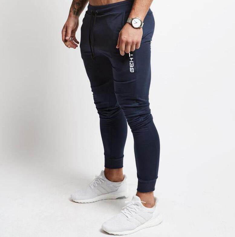 Buycenter Casual Gym Pants for Men - Lightweight Cotton, Perfect for Running - Buy Center US