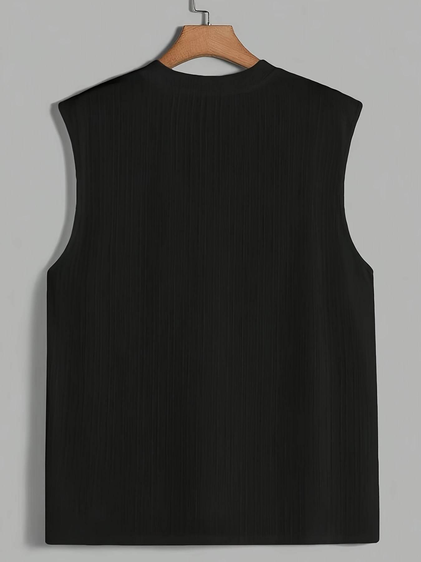 Men's Casual Sleeveless Crew Neck T-Shirt & Pants Set - Summer Style - Buy Center US