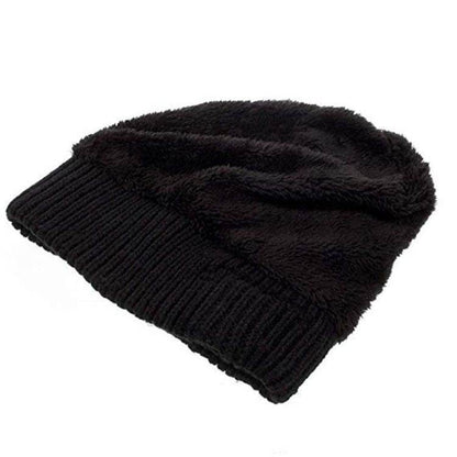 Buycenter Warm Knit Flat Cap - Stylish & Cozy for Chilly Days - Buy Center US