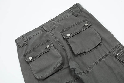 Buycenter Men's Casual Pants - Four Colors, Mid-Waist, Cotton Blend - Buy Center US