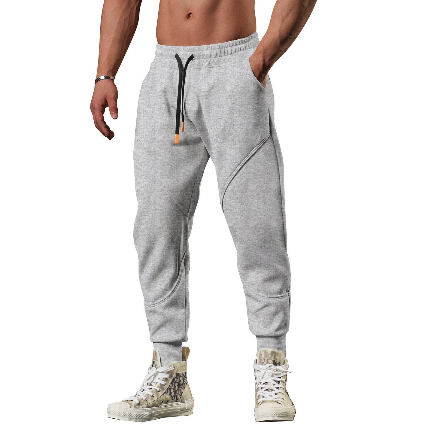 Buycenter Men's Warm Leisure Outdoor Sweatpants - Tapered & Comfortable - Buy Center US
