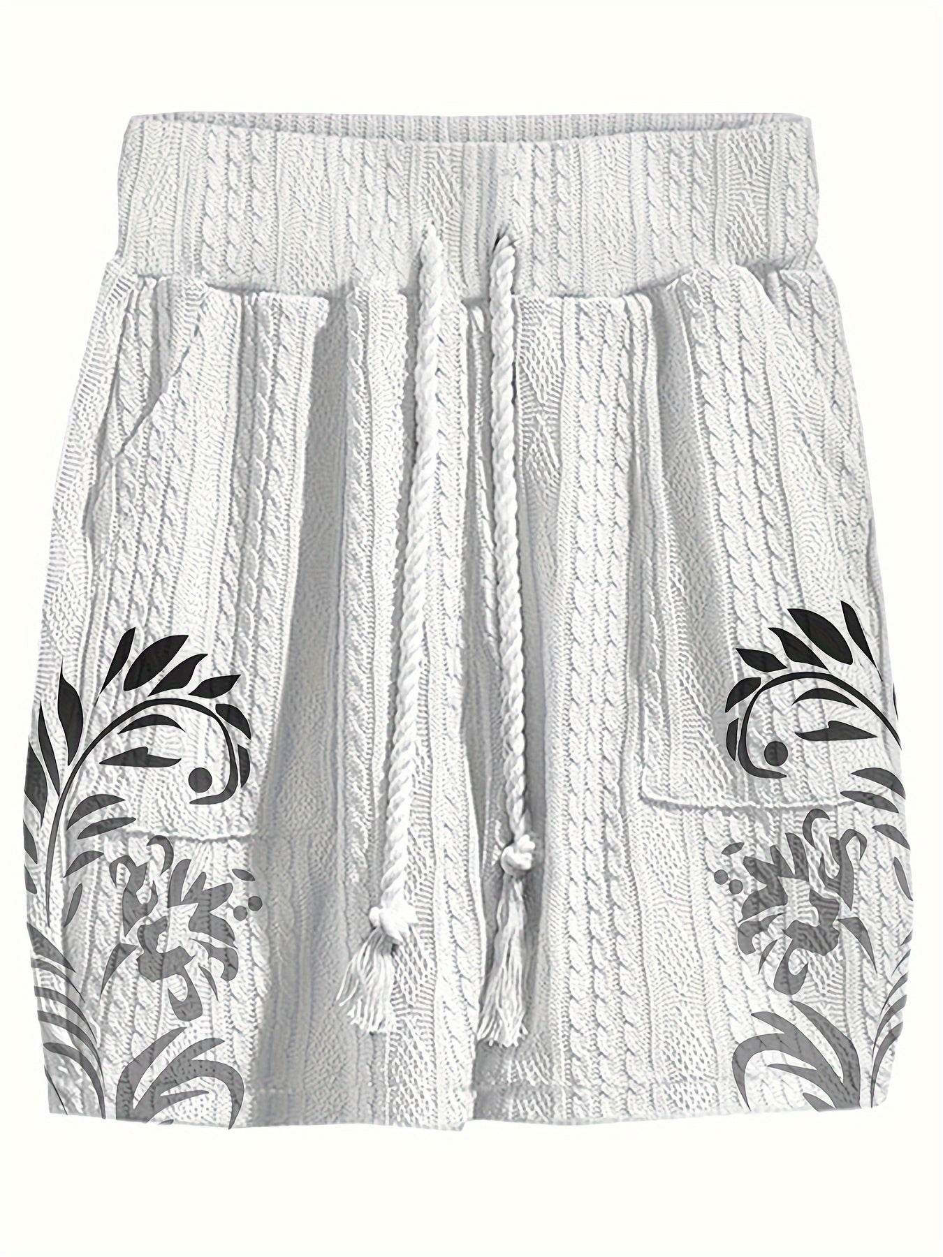 2025 Men’s Casual 3D Print V-Neck Shorts Set - Relaxed Fit Summer Attire - Buy Center US